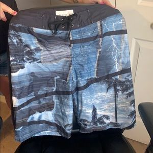 Aeropostal swim trunks size 30